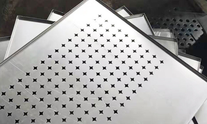鐵板十字孔洞洞板產品展示